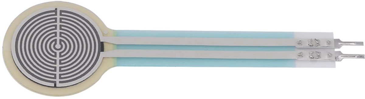 aladdien - Weerstandskrachtsensor - Druksensor voor Krachtmeting - 0,5 Inch Dia - Krachtgevoelige Sensor - Geschikt voor Diverse Toepassingen