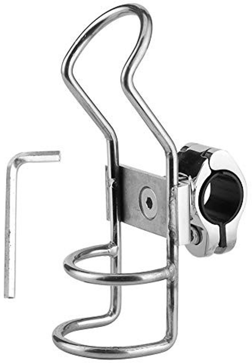 aladdien - Vissportstokhouders - Verstelbare Rail Hengelhouder - RVS - Geschikt voor Boot en Kajak - 26mm en 32mm - Stevige bevestiging - Ideaal voo..