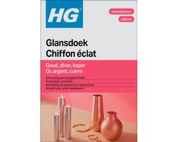 HG zilver glansdoek 1st