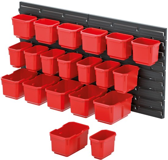 Kistenberg Orderline - Gereedschapswand met Bakken - Modulaire Constructie - 800x400...