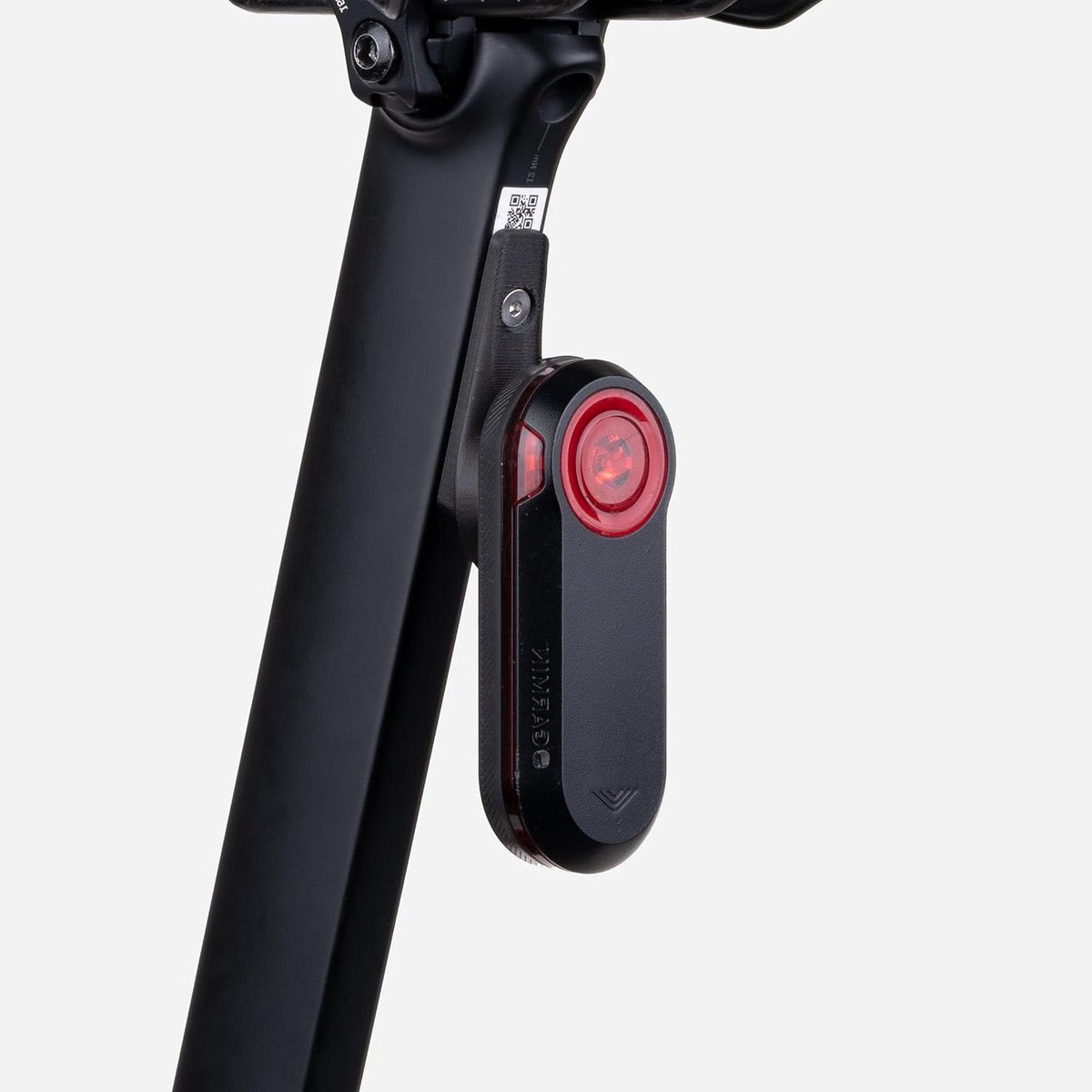 Zadelpenhouder Fiets - Ondersteuning Fietsaccessoires - Meer Zichtbaarheid Verkeer - Precisie 3D Print - Zwart