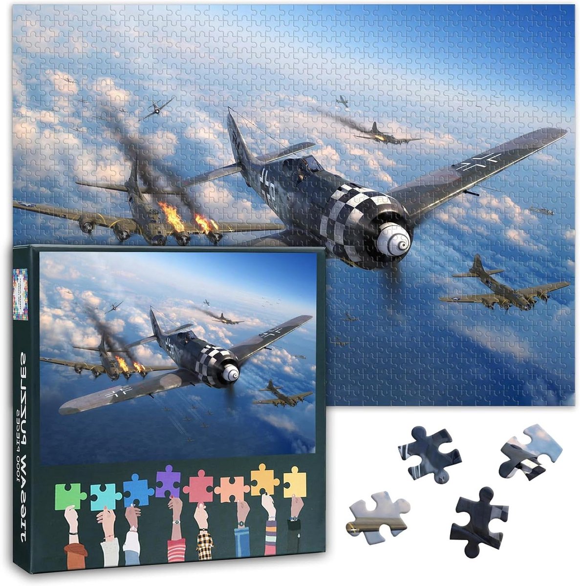 Legpuzzel Volwassenen - 1000 Stukjes - Ontspanning Thuis - Inclusief Poster - 70 x 50 cm