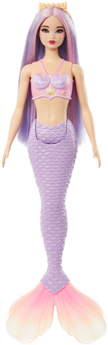 Barbie A Touch of Magic - Paarse zeemeermin staart - Barbiepop — afbeelding 7