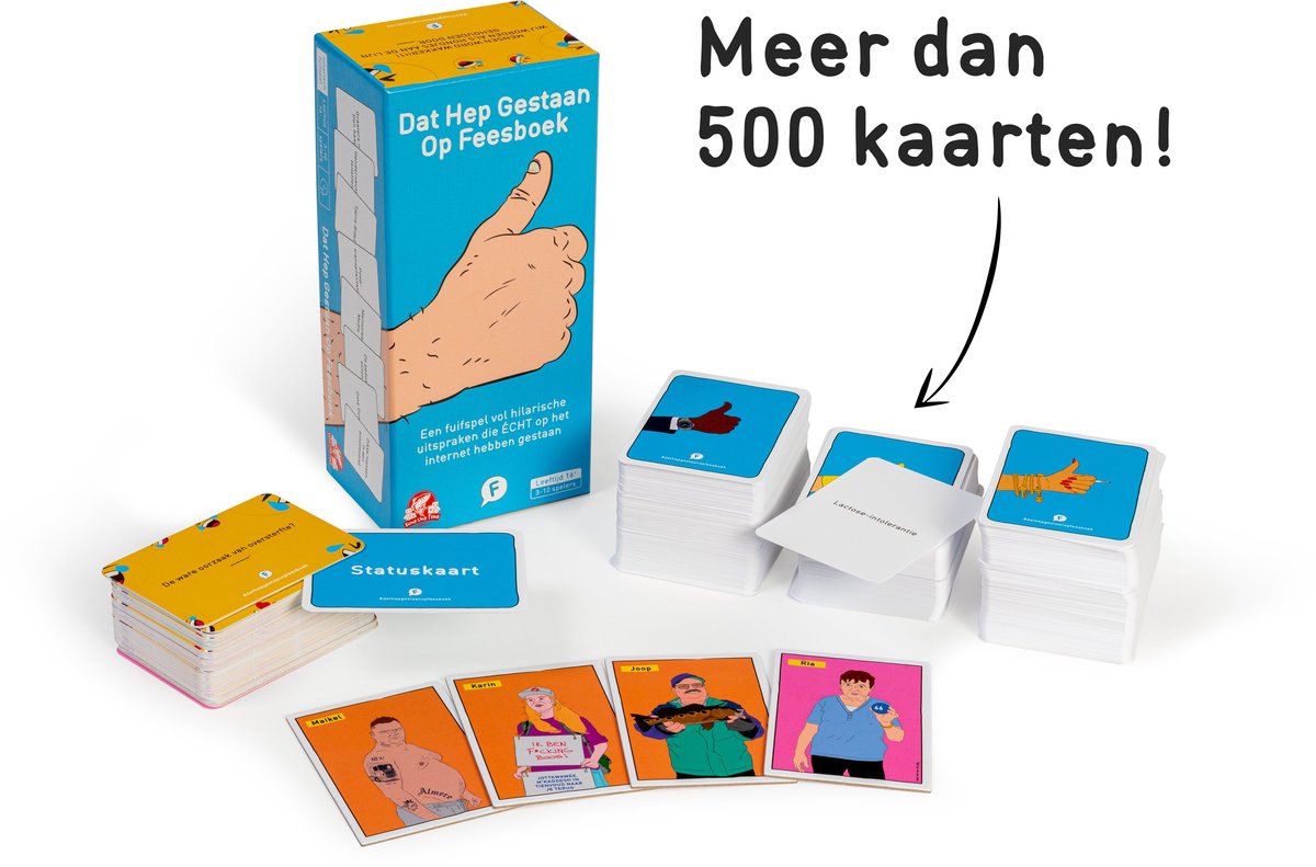 Dat Hep Gestaan Op Feesboek - Basisspel - Nederlandstalig Partyspel — afbeelding 4