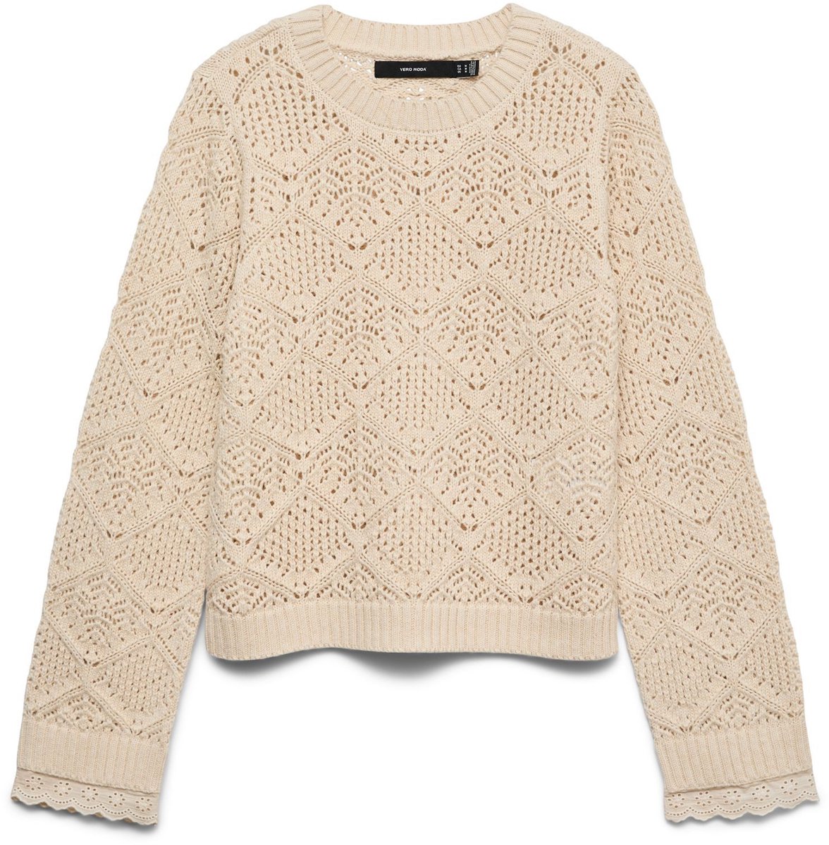 VERO MODA - VMSUSANA LS O-NECK PULLOVER - Dames - Gebreide truien
