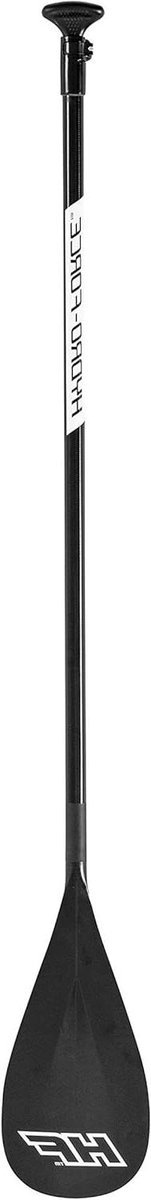 SUP peddel glasvezel - Kajak peddel - Watersport - Verstelbaar 167-217cm - Tweedelig - Wit oranje