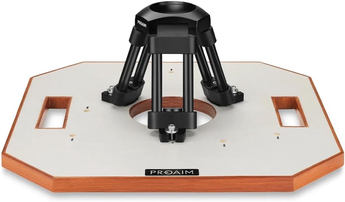 Mini Statief - Camera Riser - Film Productie - Zware Belasting - 10 Inch Hoogte - Zwart