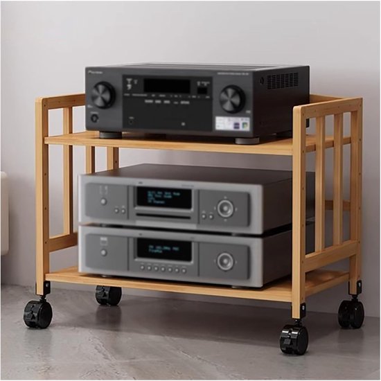 Audio Componenten Rek - Opbergkast Media - Thuis Entertainment - Open ...