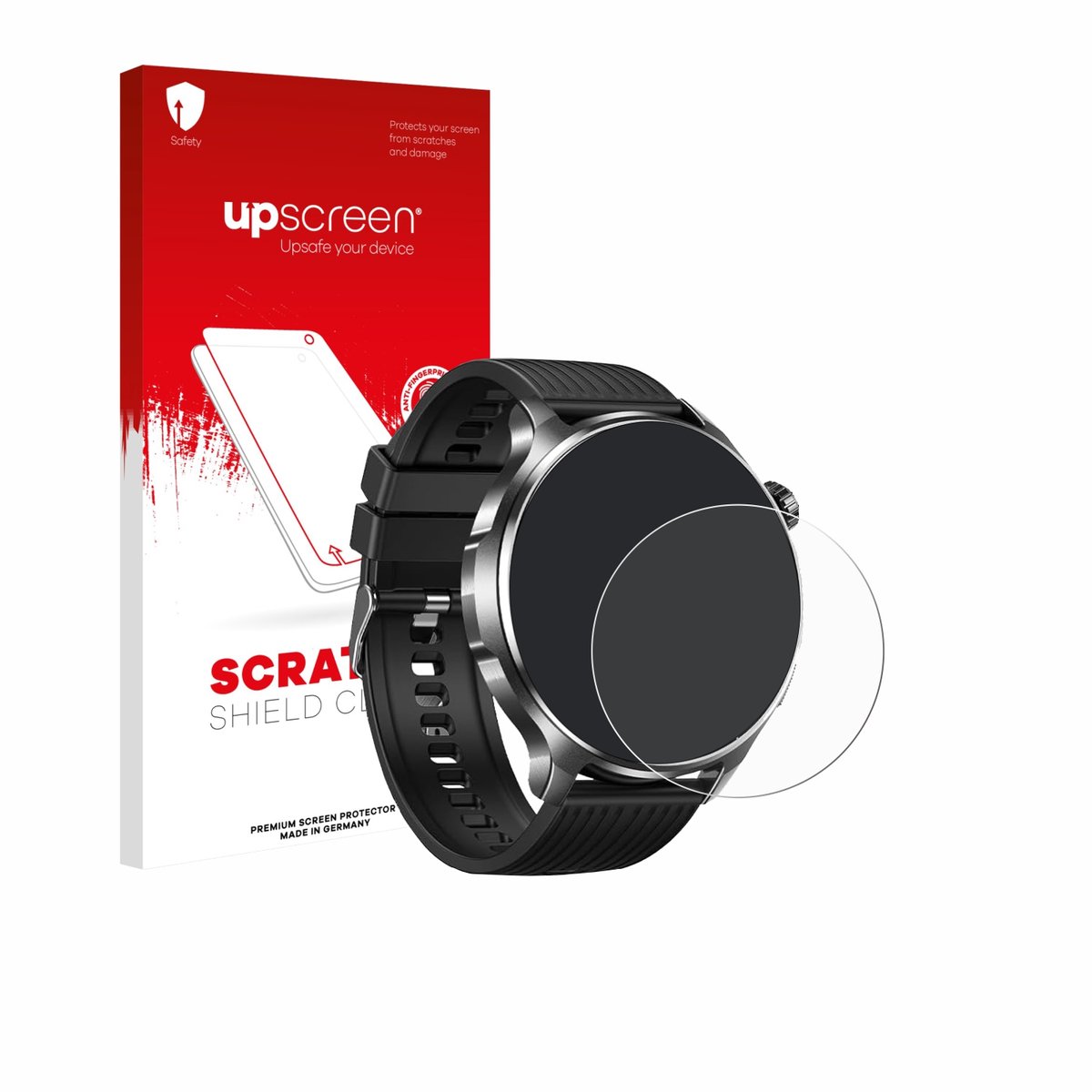upscreen - Screenprotector voor SLOKSFil I136 1.52" - Folie Beschermfolie transparant