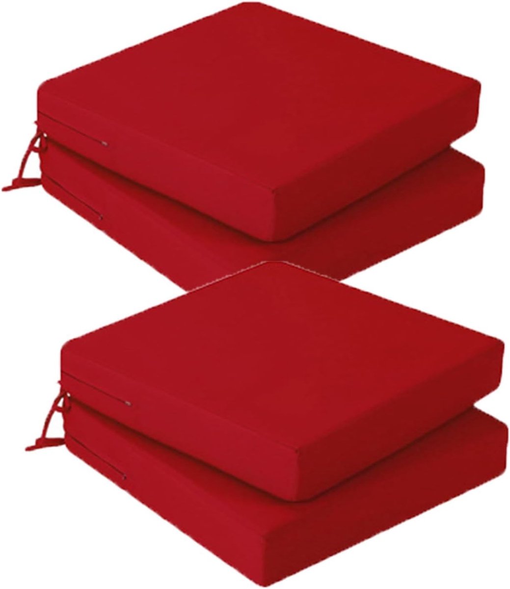 Zitkussen Tuin - Outdoor Kussen - Comfortabel Zitten - Waterdicht Polyester - 45x45cm - Meerdere Kleuren