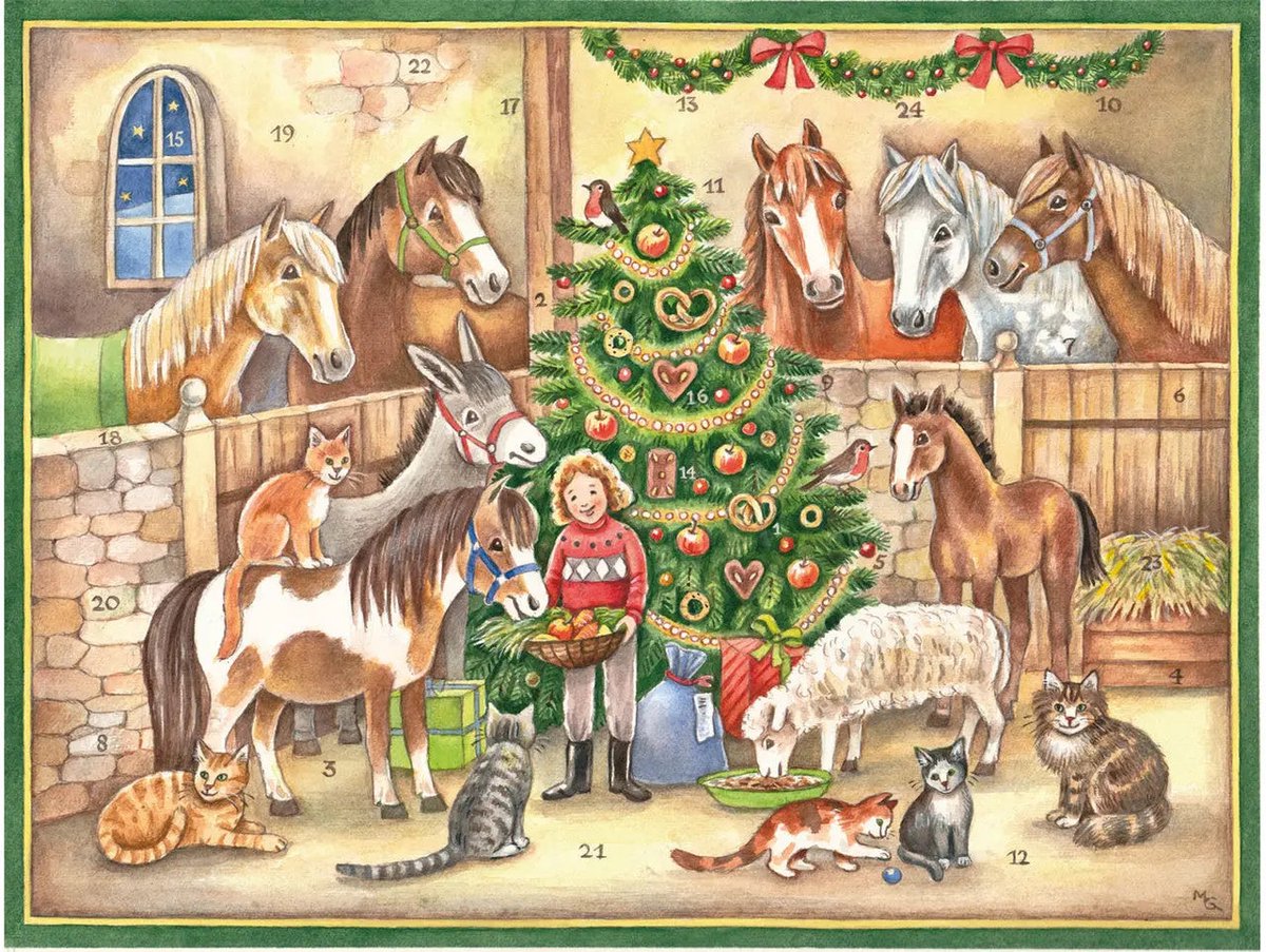 Adventskalender In de Stal