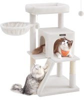 Feandrea - Krabpaal - Kattenboom - Voor Katten - Groot Platform - Stevig en Comfortabel
