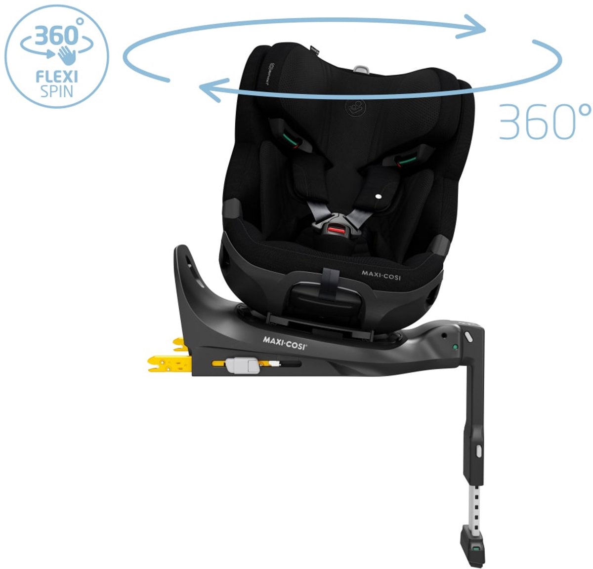 Maxi-Cosi Emerald 360 Pro - Autostoel - Authentic Black - Vanaf de geboorte tot 12 jaar – foto 4