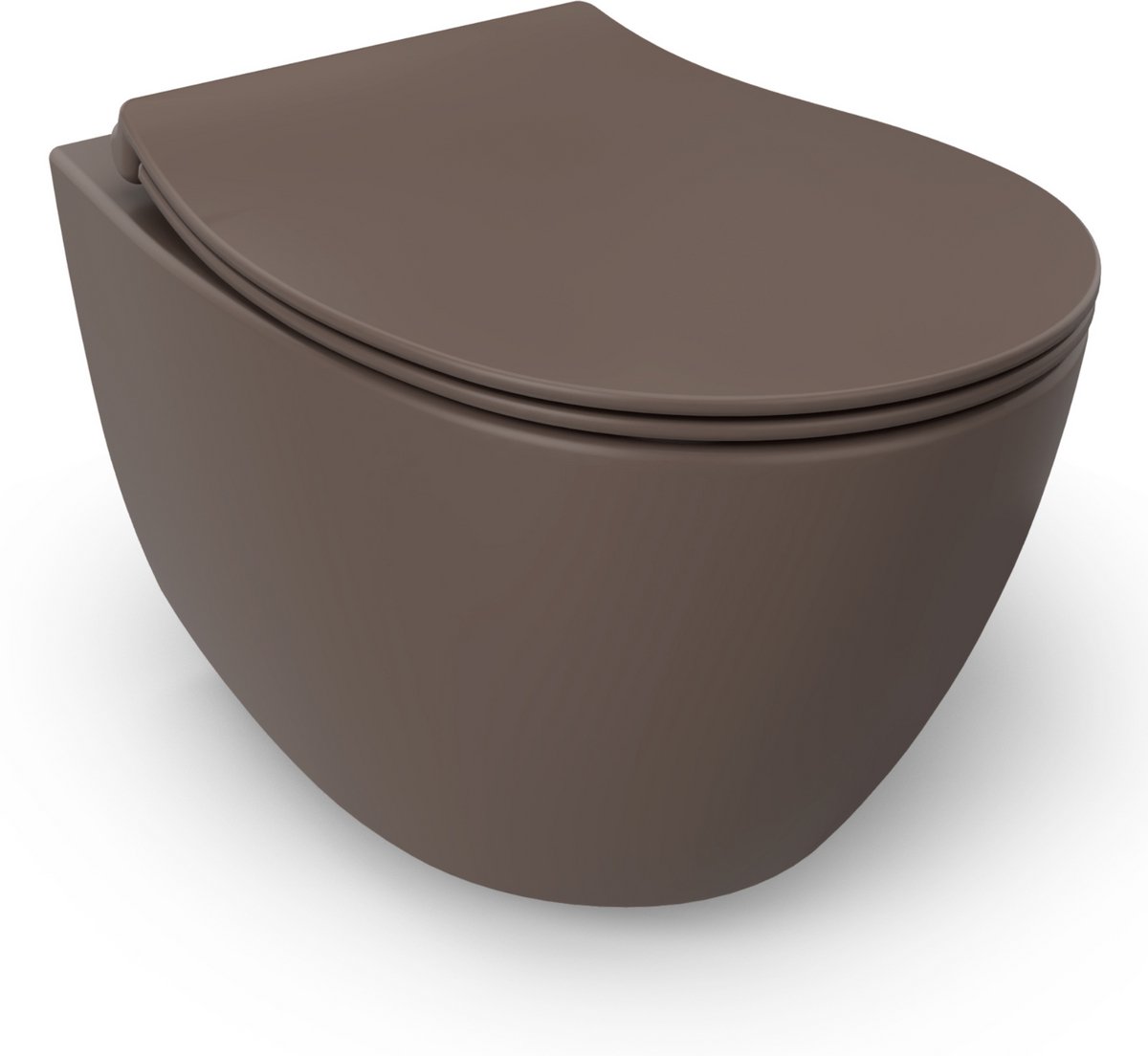 Isvea Sentimenti Hangtoilet - Taupe