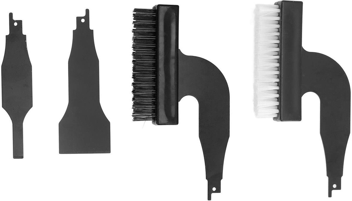 Dailygoods - Roestverwijderende Borstelschop - Multifunctioneel Reinigingsgereedschap - Geschikt voor Roest en Vlekken - Elektrisch Nylon Penseel - Ze