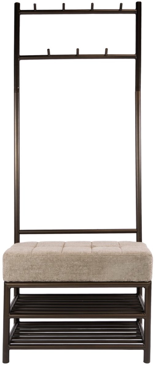 AnLi Style Garderobebank Luno 70 Zwart