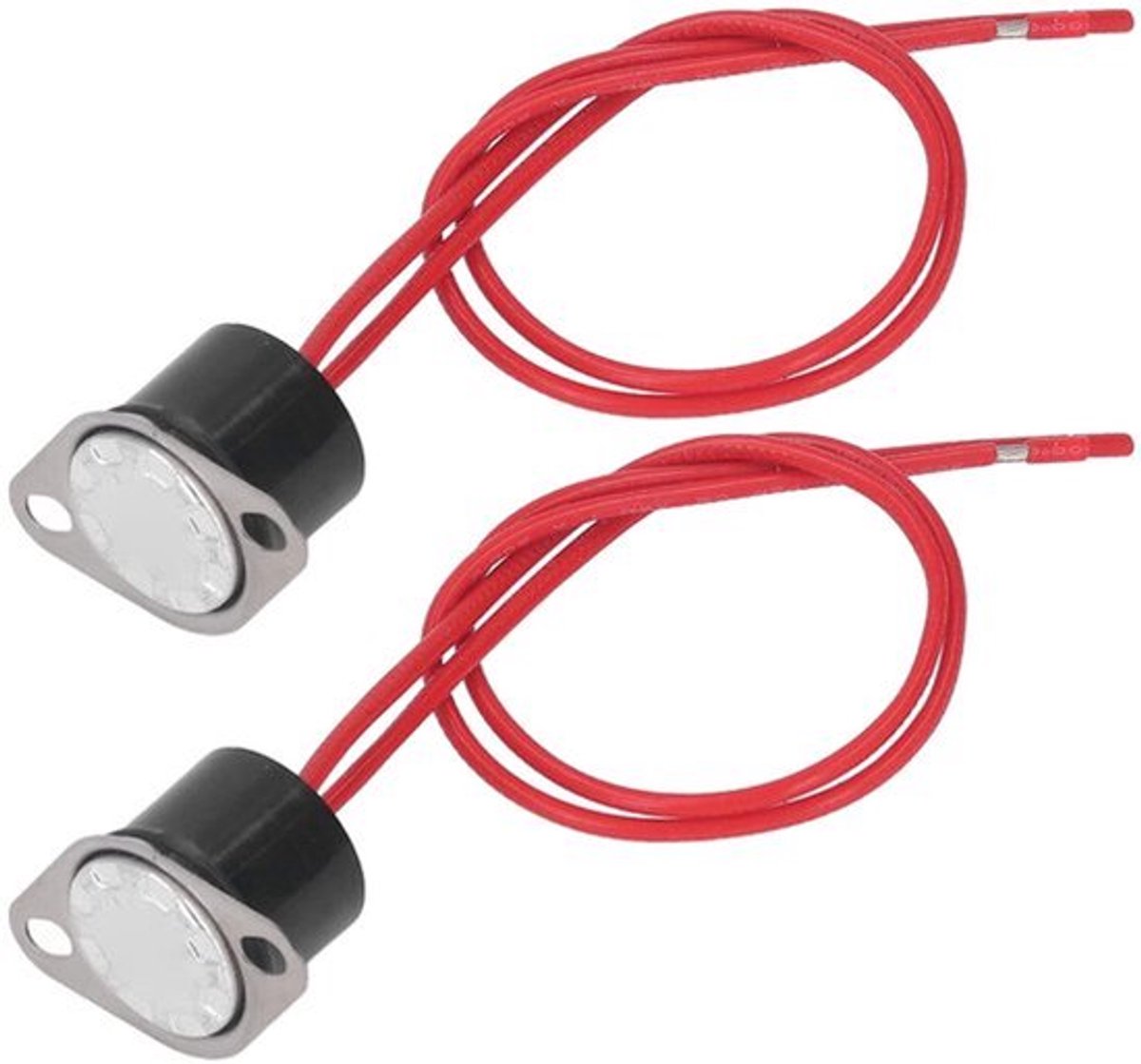 Thermostaat Type 10A - Temperatuurregelaar 250V - Snelle Respons - Waterdicht - Set van 2