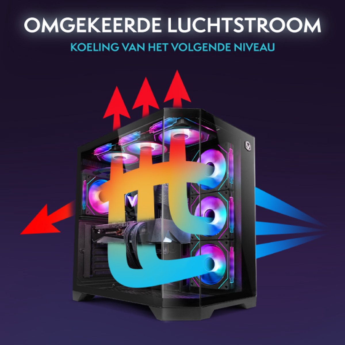 Vibox EU Vibox Gaming PC - Ryzen 7 9800X3D - 32GB DDR5 RAM - 1TB NVMe SSD thumbnail 4