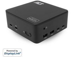 ACT Universeel USB-C Dockingstation 4K, voor 3 HDMI/DisplayPort monitoren, DisplayLink AC7148