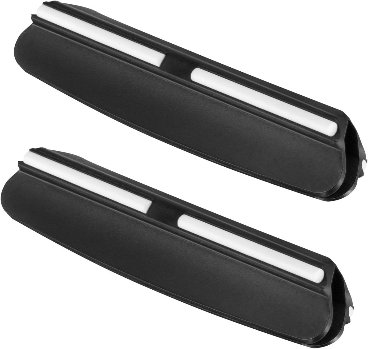 MTTproducts- Hoekgeleiding voor Slijpen van Messen - Slijpsteen Hulp - Keukengereedschap - 2 Stuks - Zwart - Polypropeen - Slijphulp