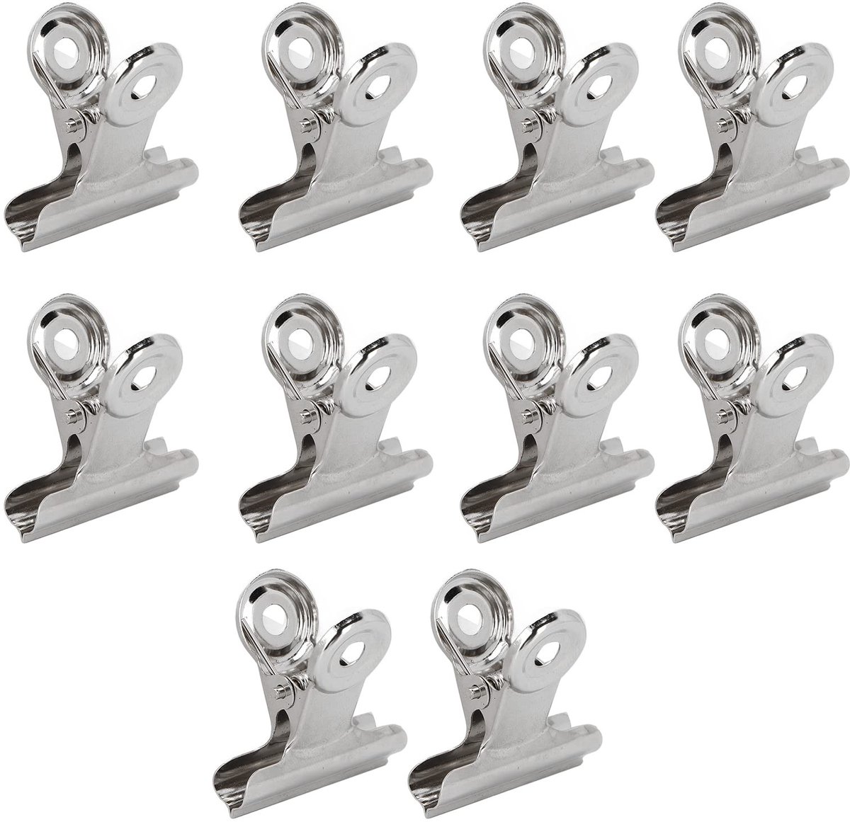 MTTproducts- Nagelklemmen 10 Stuks - Metalen Nagelclips - Duurzaam en Stevig - Nagelverlengingsclip - Nail Art Tool - Praktisch voor Thuis en Salon