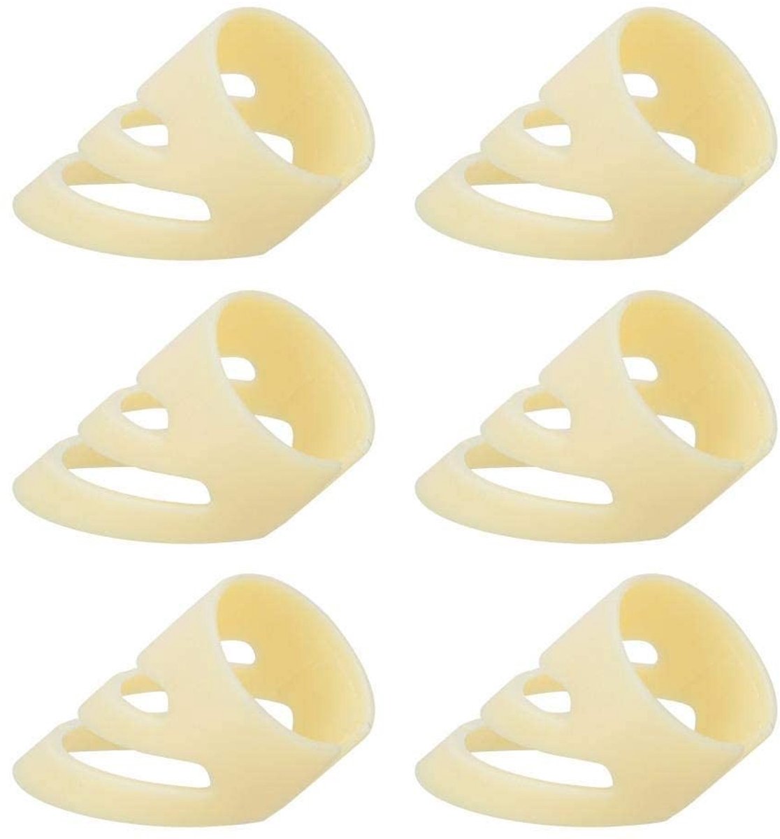 Cosensi- Vingerplectrum Duurzaam - Gitaar Pick - Vingerbescherming - Hoogwaardig Kunststof - Sterke Controle - Vermoeidheid Vermijden - Gitaarpick