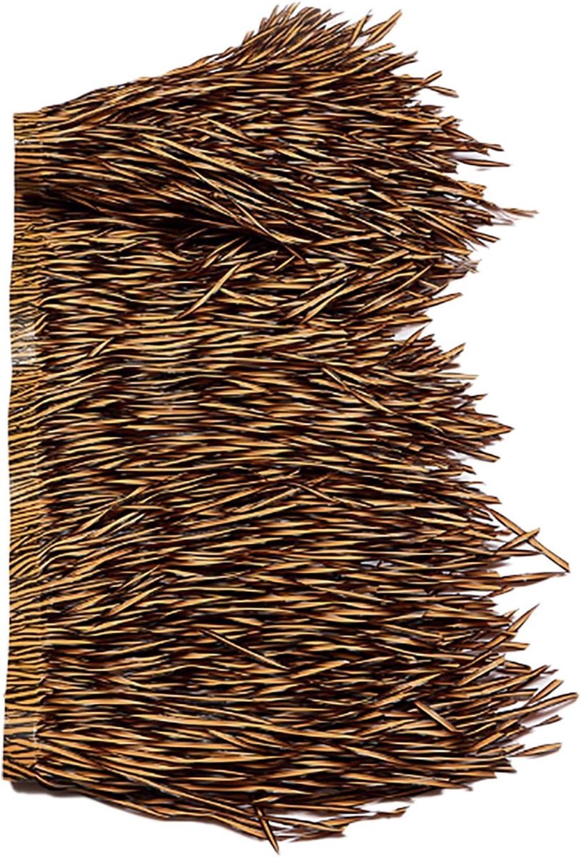 Kunstmatig Riet - Palmen Dakbedekking - Buiten Decoratie - Onderhoudsarm Materiaal - 0.5x1m - Veelkleurig