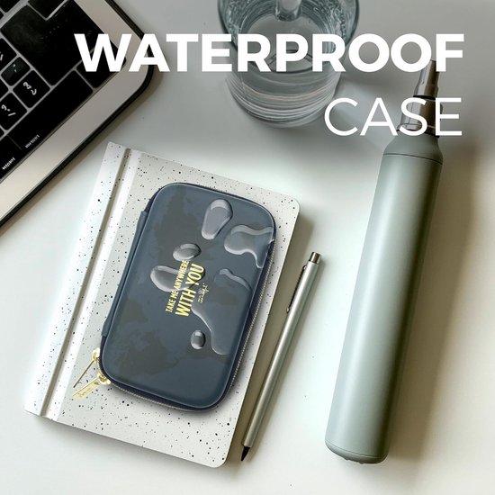 Beschermhoes voor 2,5 inch Externe Harde Schijf - Compacte Tech Pouch voor Kabels en Gadgets — afbeelding 2