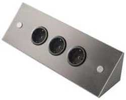 THEBO ST 3007/320/3 Werkbladstekkerzuil 3-voudig voor Keuken - 320 mm Hoog