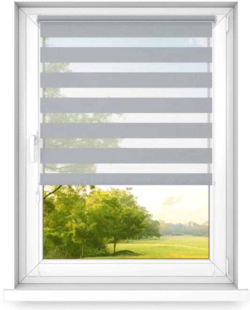 time4blinds dag en nacht dubbel rolgordijn mini - raamrolgordijn dag en nacht - rolgordijn