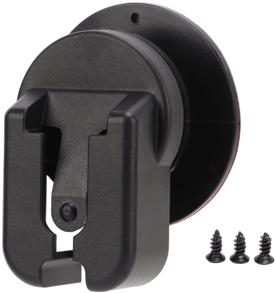 Dailygoods - Microfoon Houder voor Autoradio Zwart