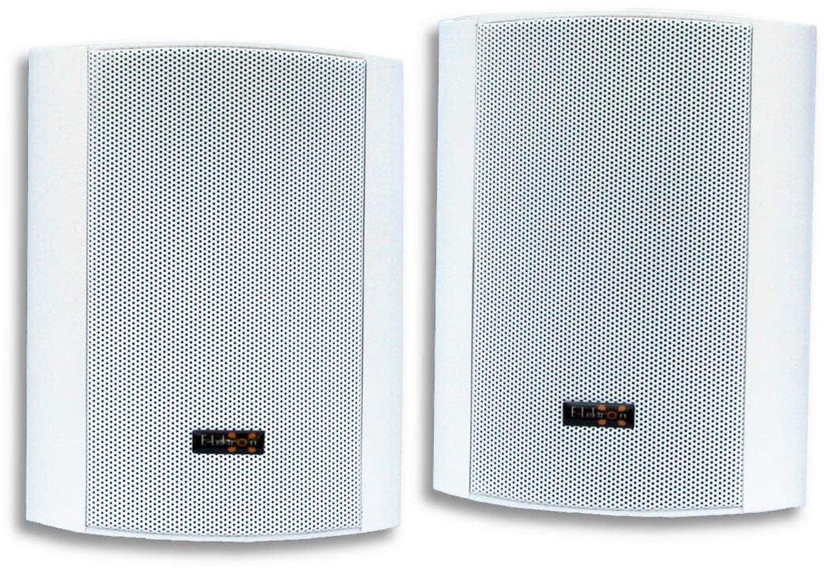 E-Lektron EWL4P Wit - Passieve luidsprekerset - Voor binnen en buiten - IP44 spatwaterbestendig