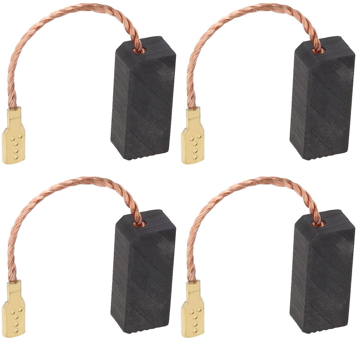 Dailygoods - Dailygoody - Koolborstel Motorborstel - Reserveonderdelen - Zwart - Elektrisch Gereedschap - Compatibel met Hilti - 2 paar inbegrepen