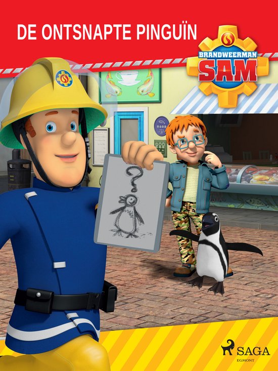 Fireman Sam - Brandweerman Sam - De ontsnapte pinguïn - cover