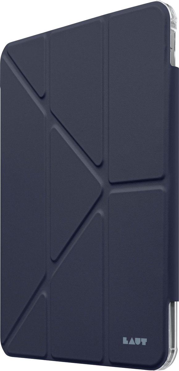 LAUT Huex Folio Stand Case iPad Air 13 inch (2024) – Navy – Slim Folio Hoes met Standaard