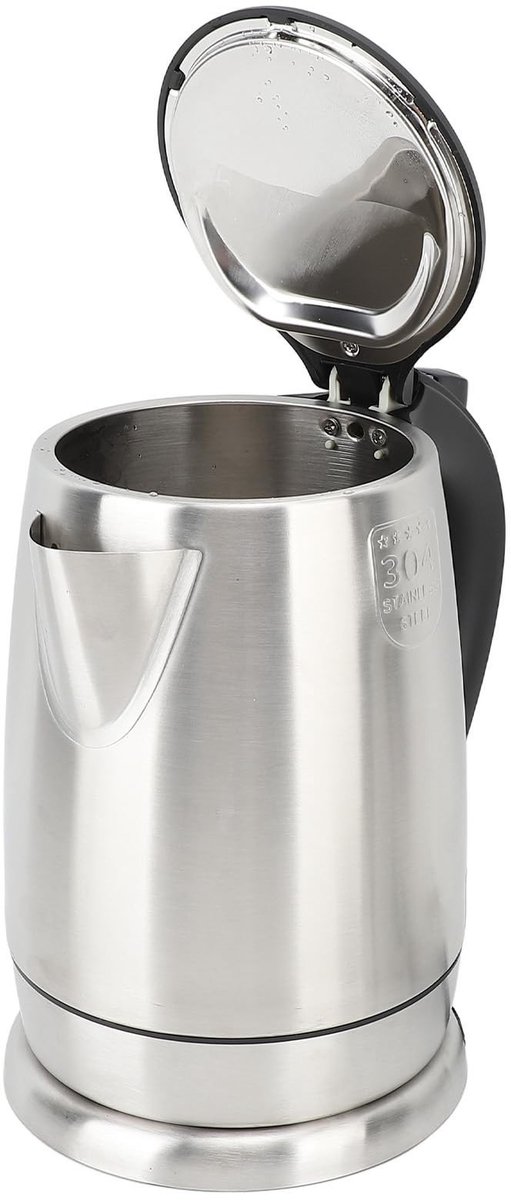 Dailygoods - Elektrische Waterkoker 2,0 Liter van Roestvrijstaal met Automatische Uitschakeling