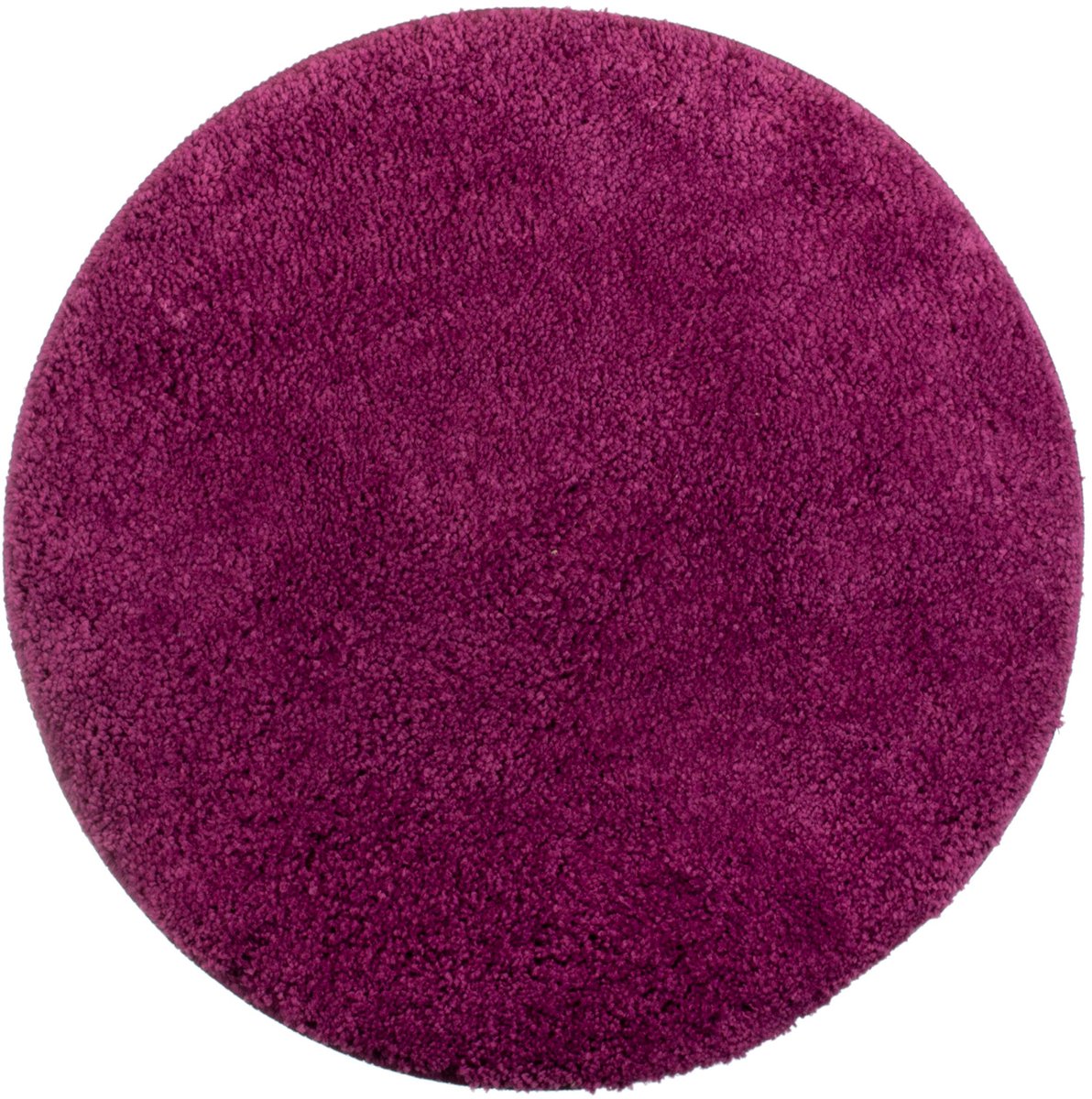 Dailygoods - Cosensi - Dailygoods - Dailygoody - Badkamertapijt - Zacht en antislip - Ø 60 cm - Goed absorberend - Machinewasbaar - Berry kleur - Geschikt voor elke badkamer