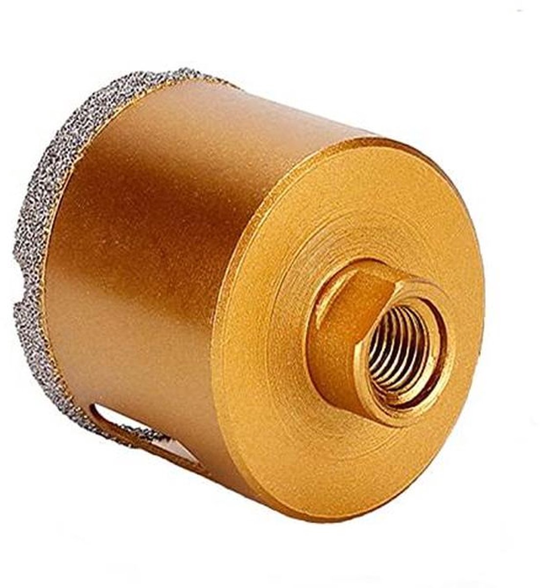Diamantboor - Gatenzaag - Tegels Boren - Vacuüm Gesoldeerd - 25 mm - Zilver