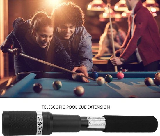 VT Goods - Pool Cue Extender - Uitschuifbare Billiard Cue Accessoire - Verlengstuk Voor Billiardkeuen - Verbeterde Grip - Ideaal Voor Biljart Speler... van vt — afbeelding 5