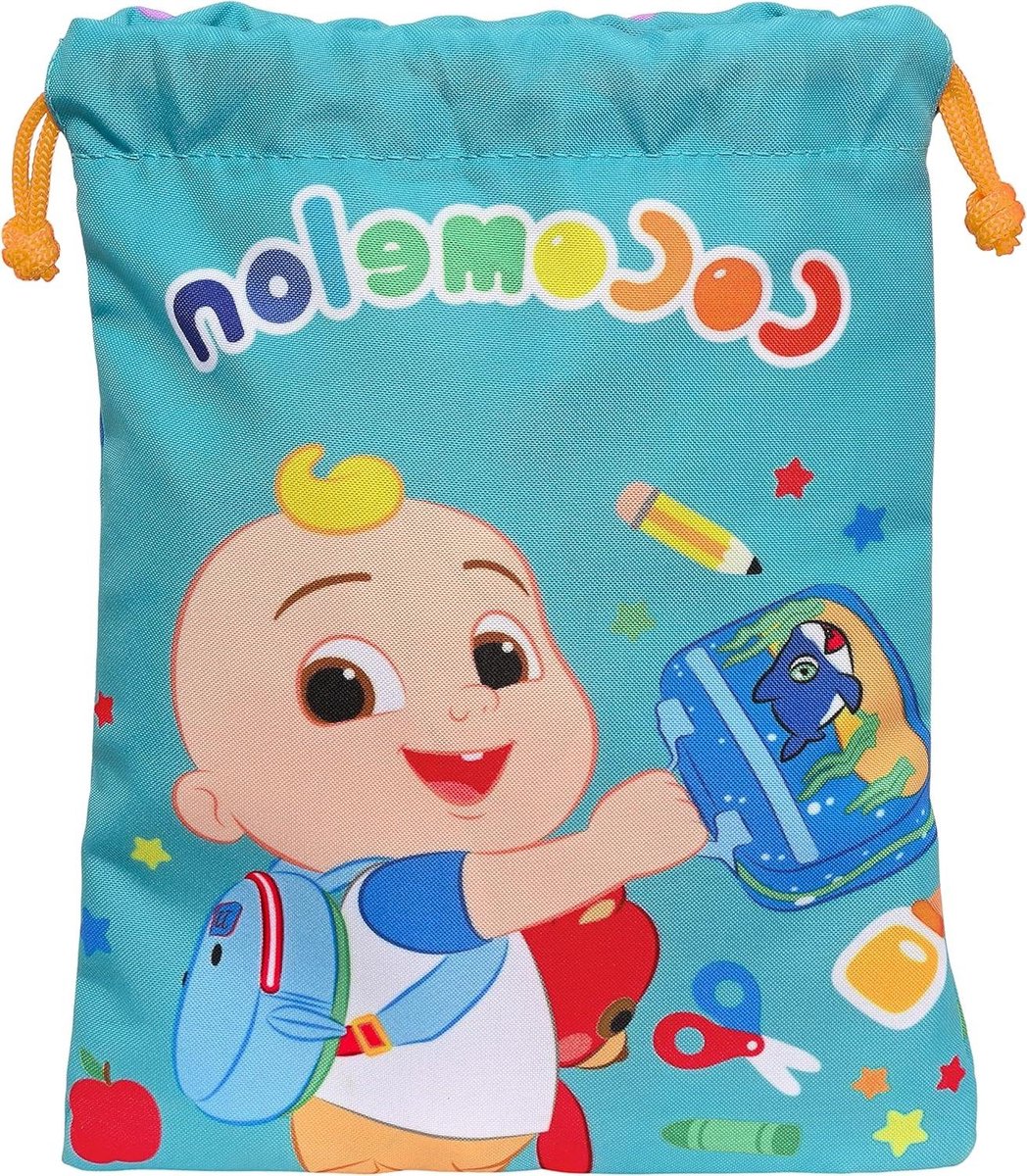 Lunchtas - Portemonnee - Voedsel bewaren - Optimale kwaliteit - 20 x 25 cm - Lichtblauw