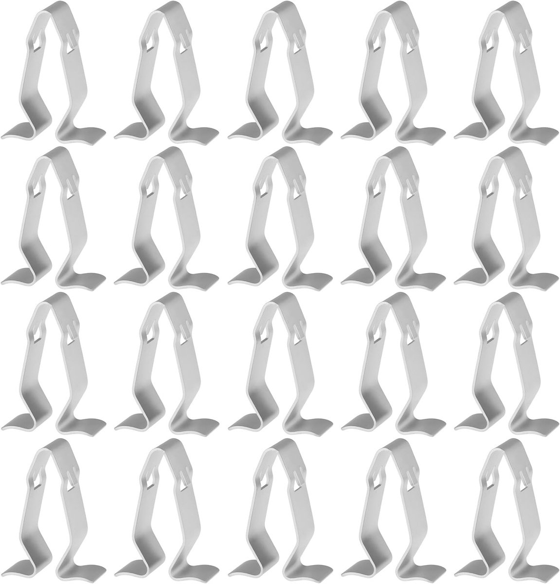 Allecto - Autoclip - 20 Stuks Compatibel met VW Caddy 5 SB 2021 en Golf 7 AU 2012 tot 2021 - Hoogwaardige kwaliteit - Ideaal voor voertuigonderdele...