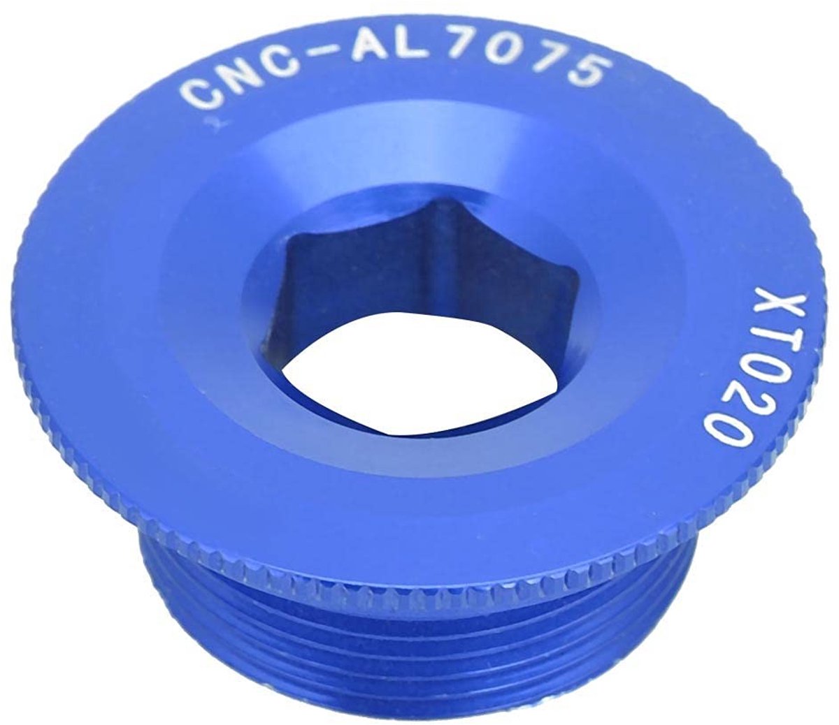 Allecto - Fiets Crank Arm Bouten - Bevestigingsbouten voor Crankstel - Blauw - Schroefdop voor Fiets - Geschikt voor Shimano XT