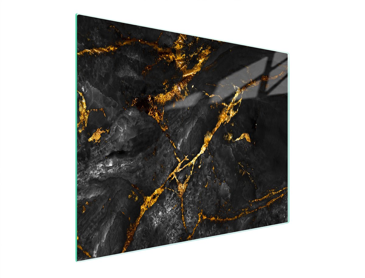 TMK ArtDeko - Snijplank - 52x30 cm - Marmer - Glas - Hartgevormd