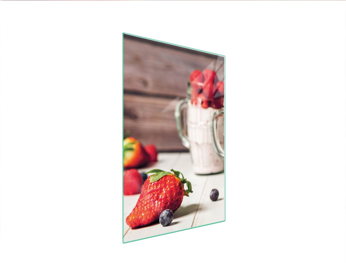 TMK ArtDeko - Snijplank van Glas - 35x52 cm - Hartglas