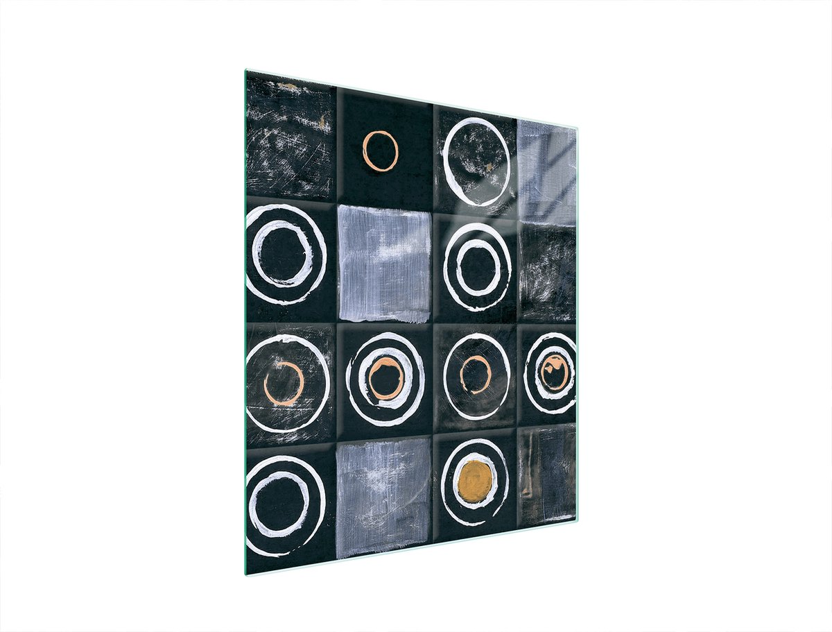 TMK ArtDeko Serie - Snijplank - 45x52 cm - Glas - Veilige Bescherming