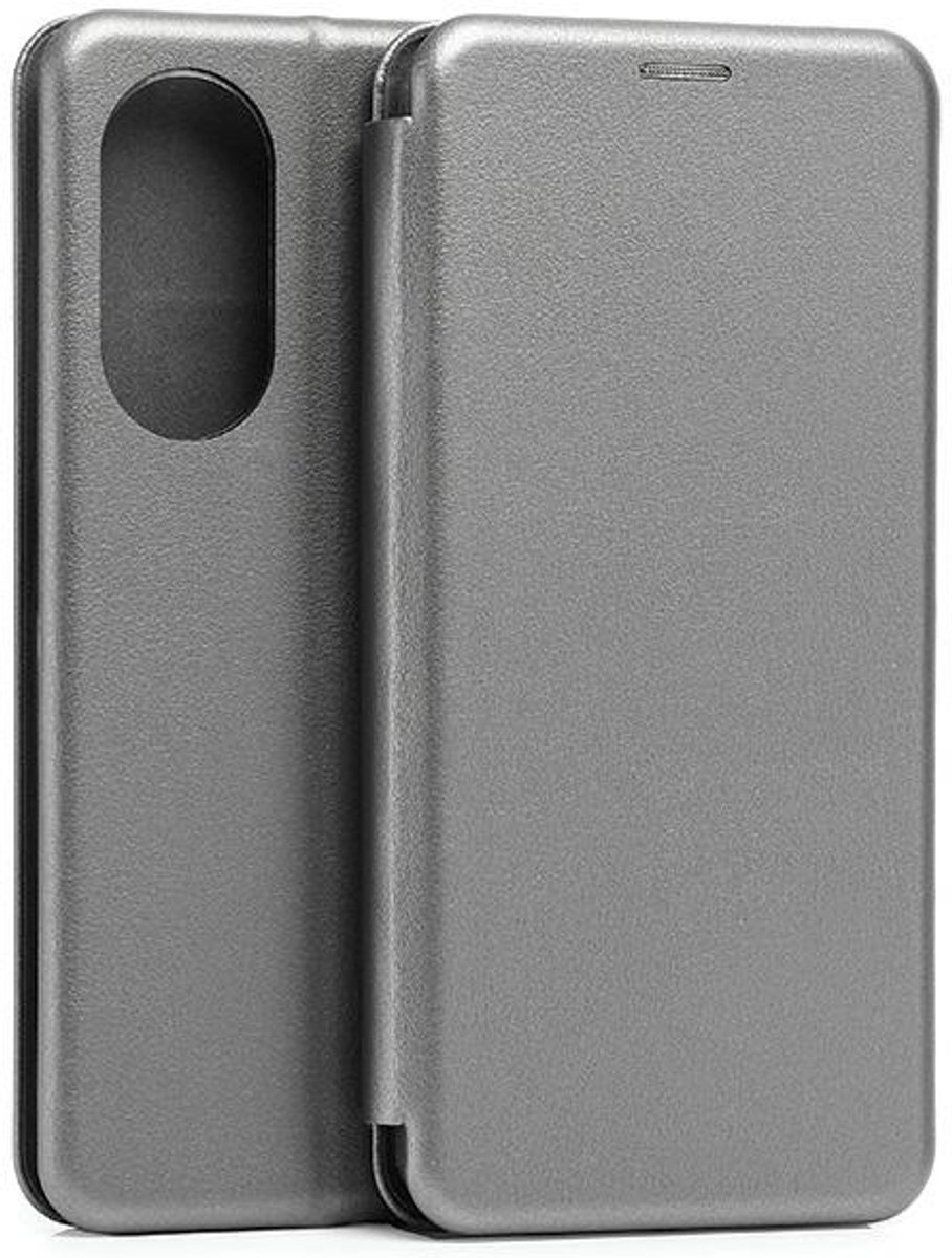 Beline Case Book Magnetisch Oppo A98 staal/staal
