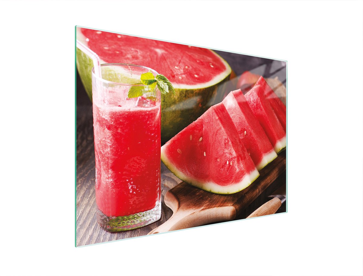 TMK ArtDeko Serie - Glazen Snijplank - 30x22 cm - Hard Glas - Antislip