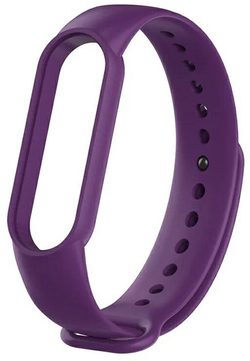 Beline - Smartwatchbandje - Paars - Silikon - Mi Band 7