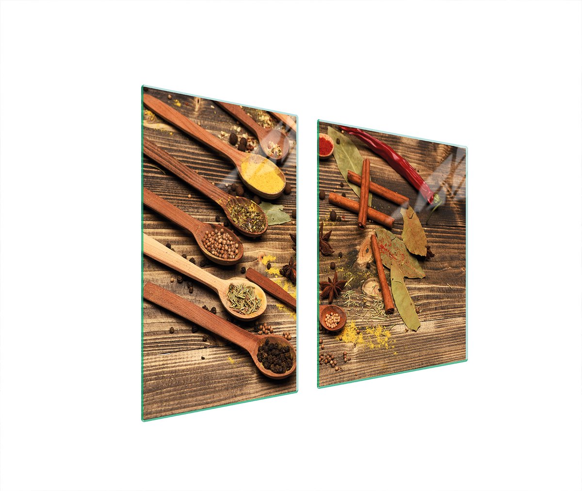 TMK ArtDeko Serie - Snijplank - Glas - 100x52 cm - Veilig en Hygiënisch
