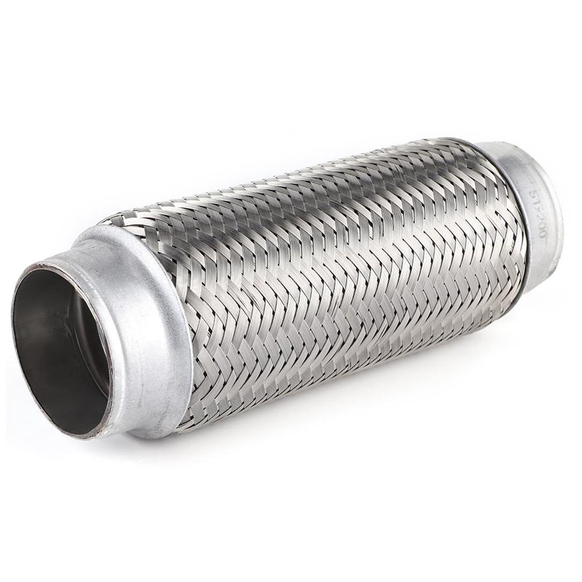 aladdien - Uitlaat Flexibele Pijp - Flexibele Reparatieoplossing - 51x200mm - Auto Accessoires - Verlaag luchtvervuiling - Geschikt voor diverse...